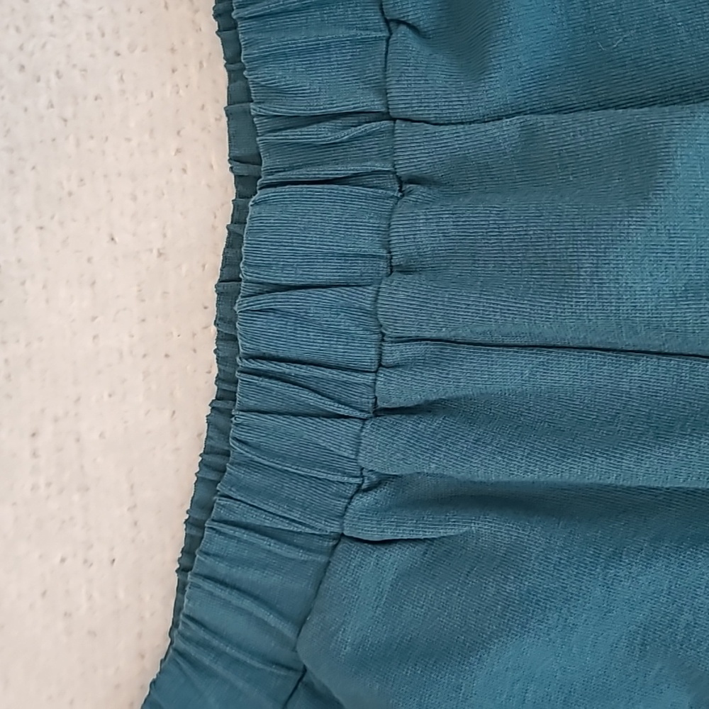 Callahan Soft Cotton High Rise Elastic Waist Pull On Nova Shorts Blue Nile NWT - Picture 11 of 13